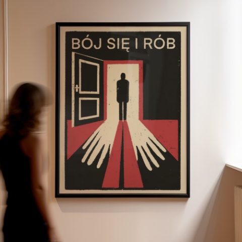 Plakat BÓJ SIĘ I RÓB