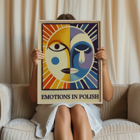 Plakat EMOTIONS IN POLISH