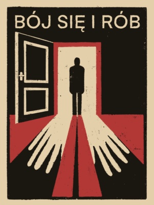Plakat BÓJ SIĘ I RÓB