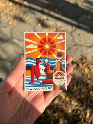 Magnes TU WOLNO WOLNO